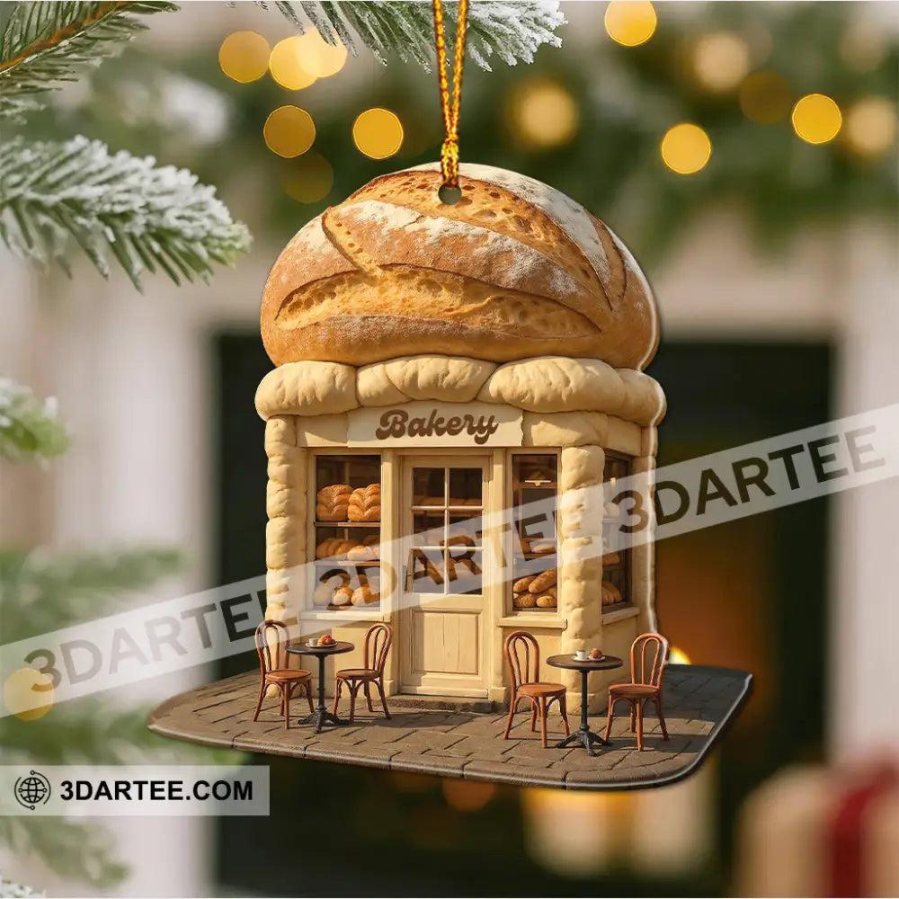 Bakery Shop Home Decor Christmas Ornament Personalized Ornament Ornament