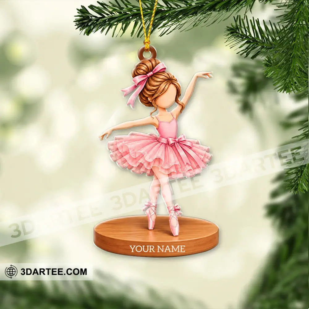 Ballet Home Decor Christmas Ornament Personalized Ornament - Ornament