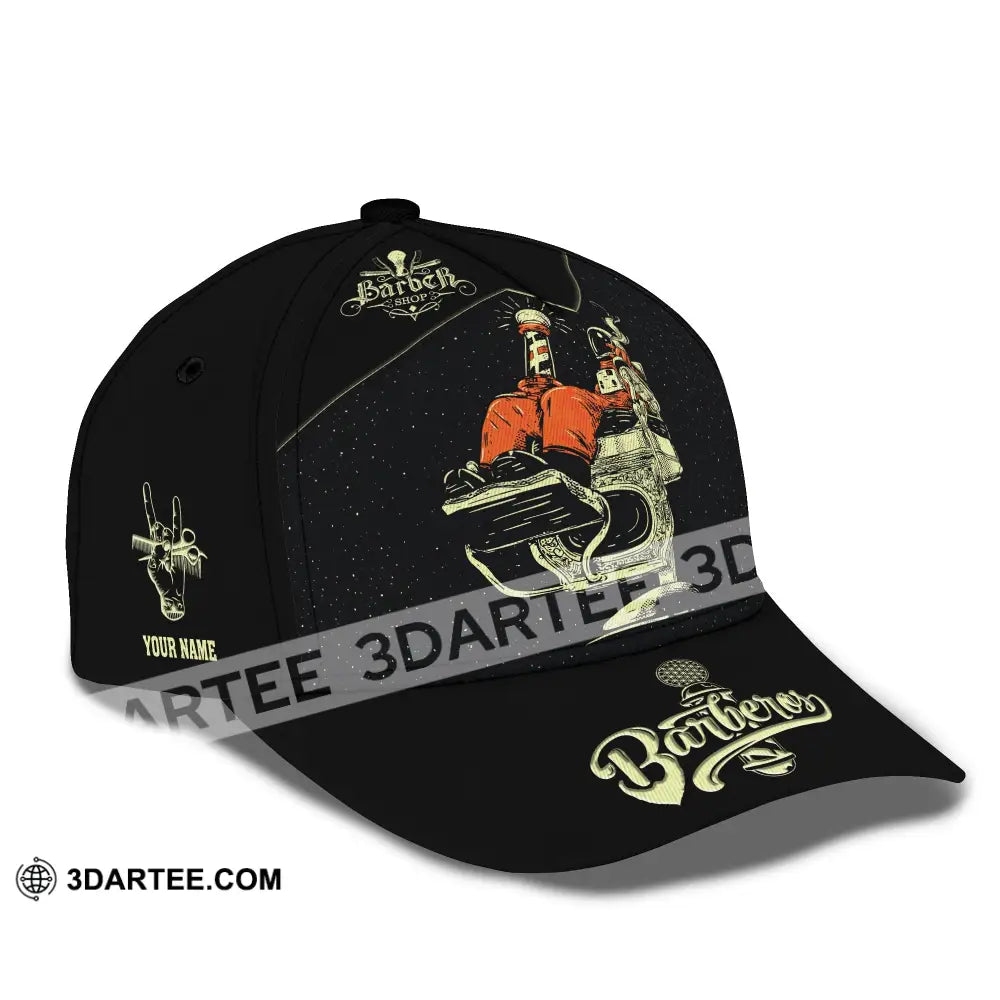 Barber Classic Cap Hairstylist Hat Unisex T-Shirt