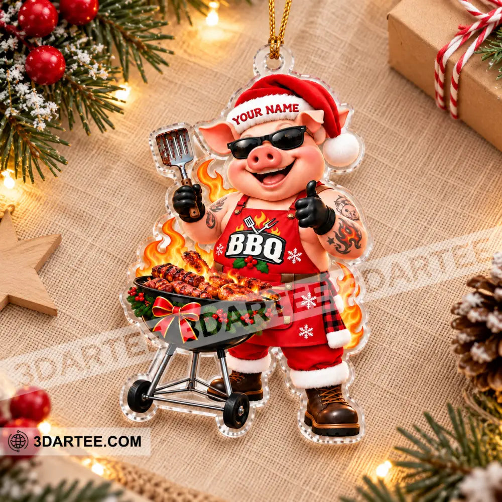 BBQ Home Decor Christmas Ornament Personalized Ornament - Ornament