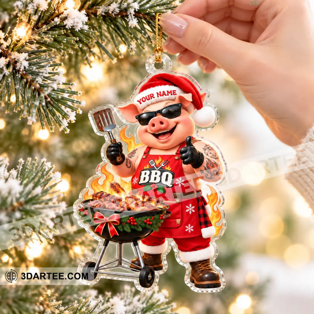 BBQ Home Decor Christmas Ornament Personalized Ornament - Ornament