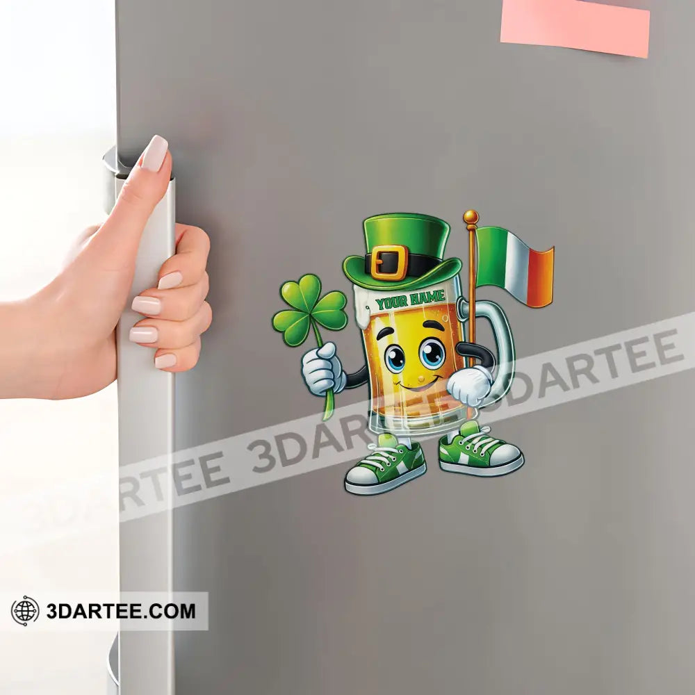 Beer St.patrick’s Day Fridge Magnet - Personalized