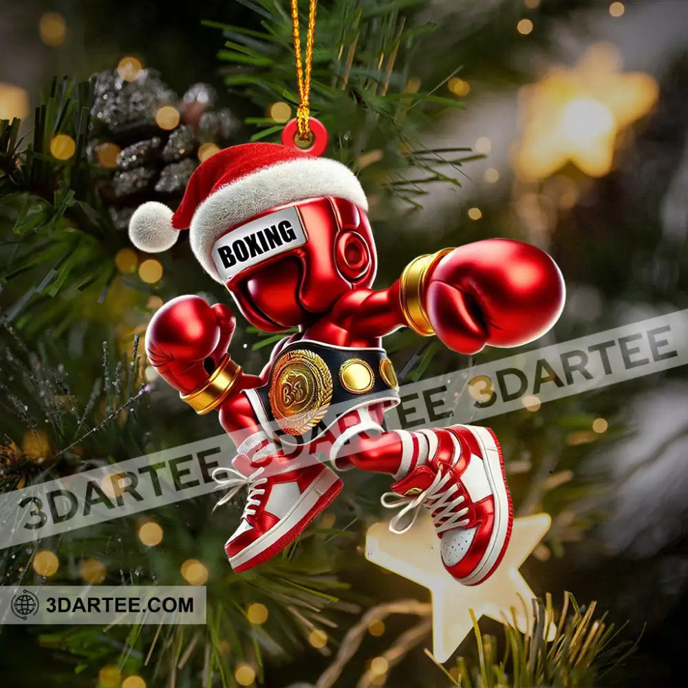Boxing Christmas Ornament Personalized Ornament Ornament