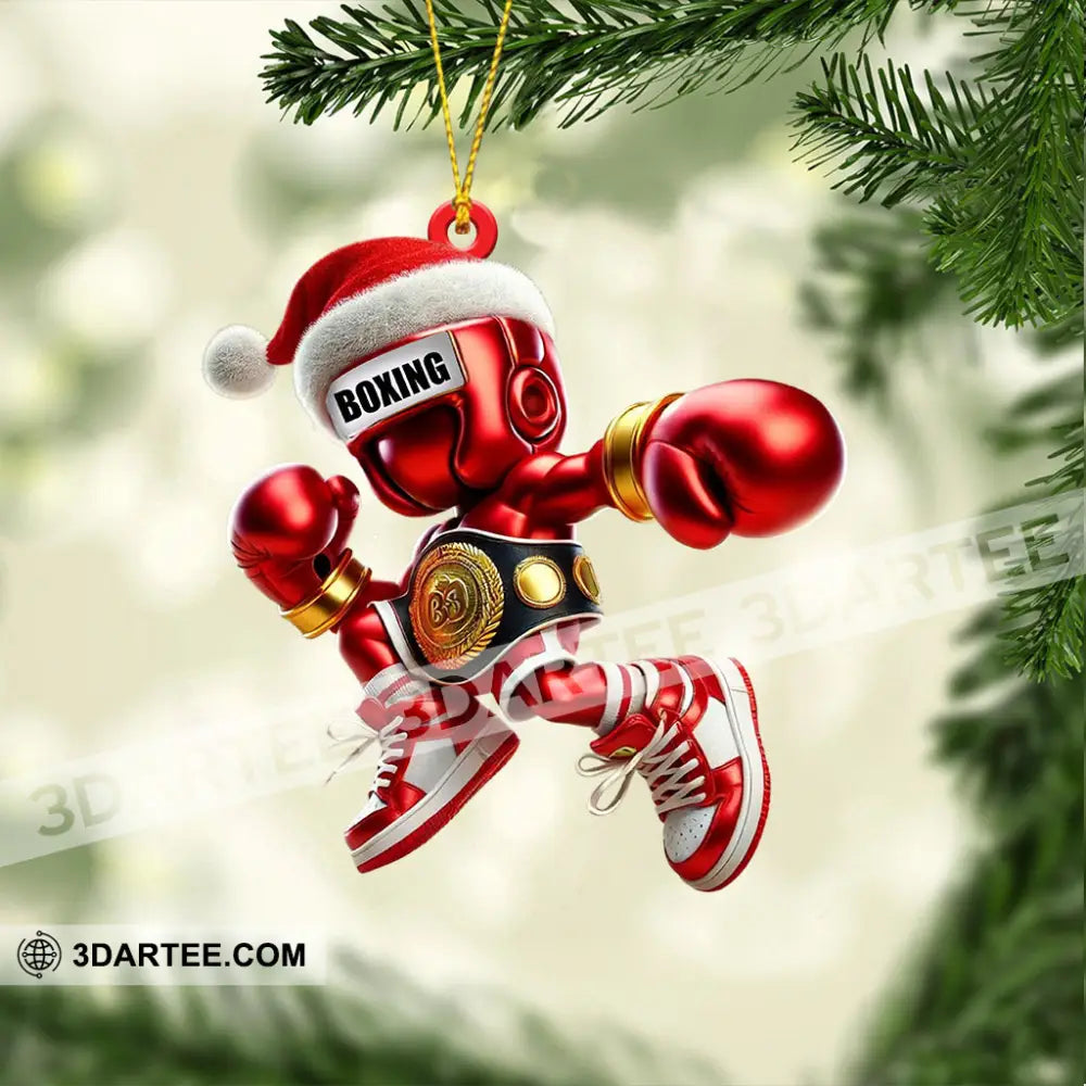 Boxing Christmas Ornament Personalized Ornament Ornament