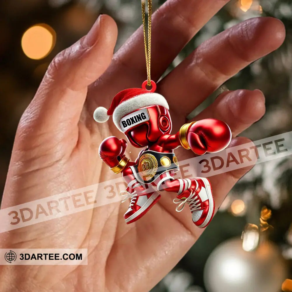 Boxing Christmas Ornament Personalized Ornament Ornament
