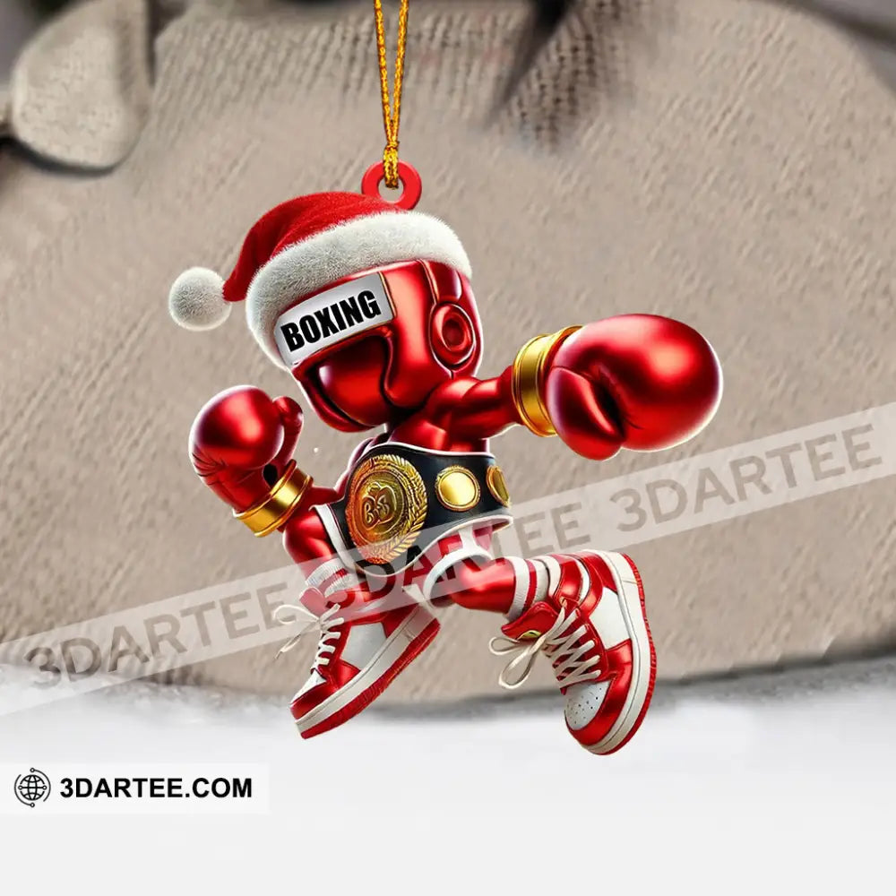 Boxing Christmas Ornament Personalized Ornament Ornament