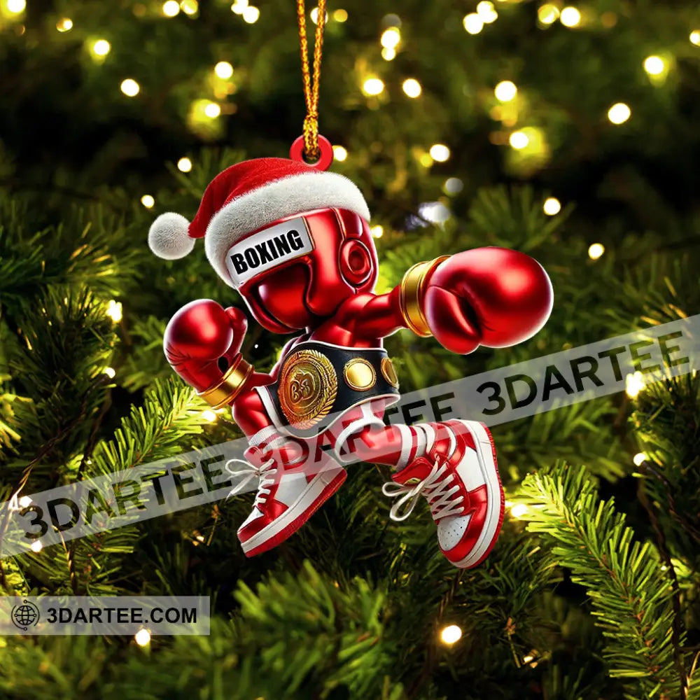 Boxing Christmas Ornament Personalized Ornament Ornament
