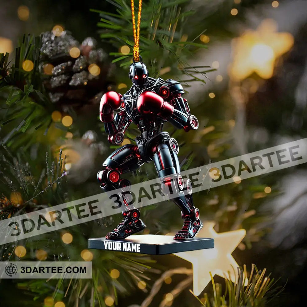 Boxing Home Decor Christmas Ornament Personalized Ornament Ornament