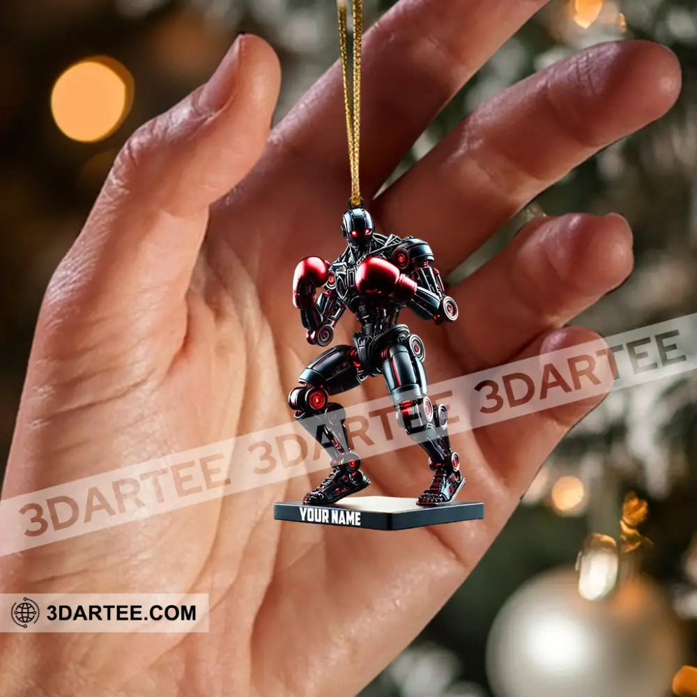Boxing Home Decor Christmas Ornament Personalized Ornament Ornament