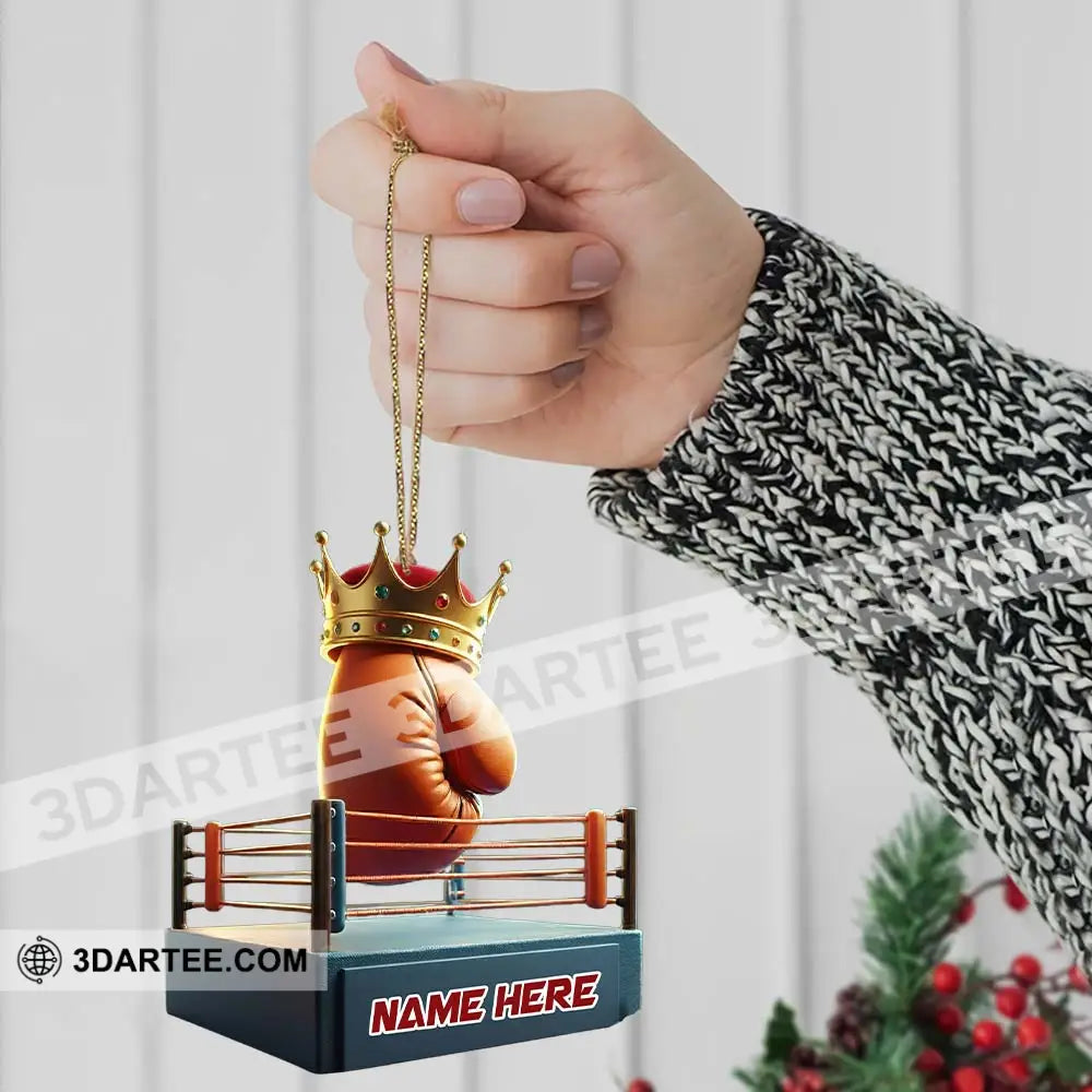 Boxing Home Decor Christmas Ornament Personalized Ornament Ornament