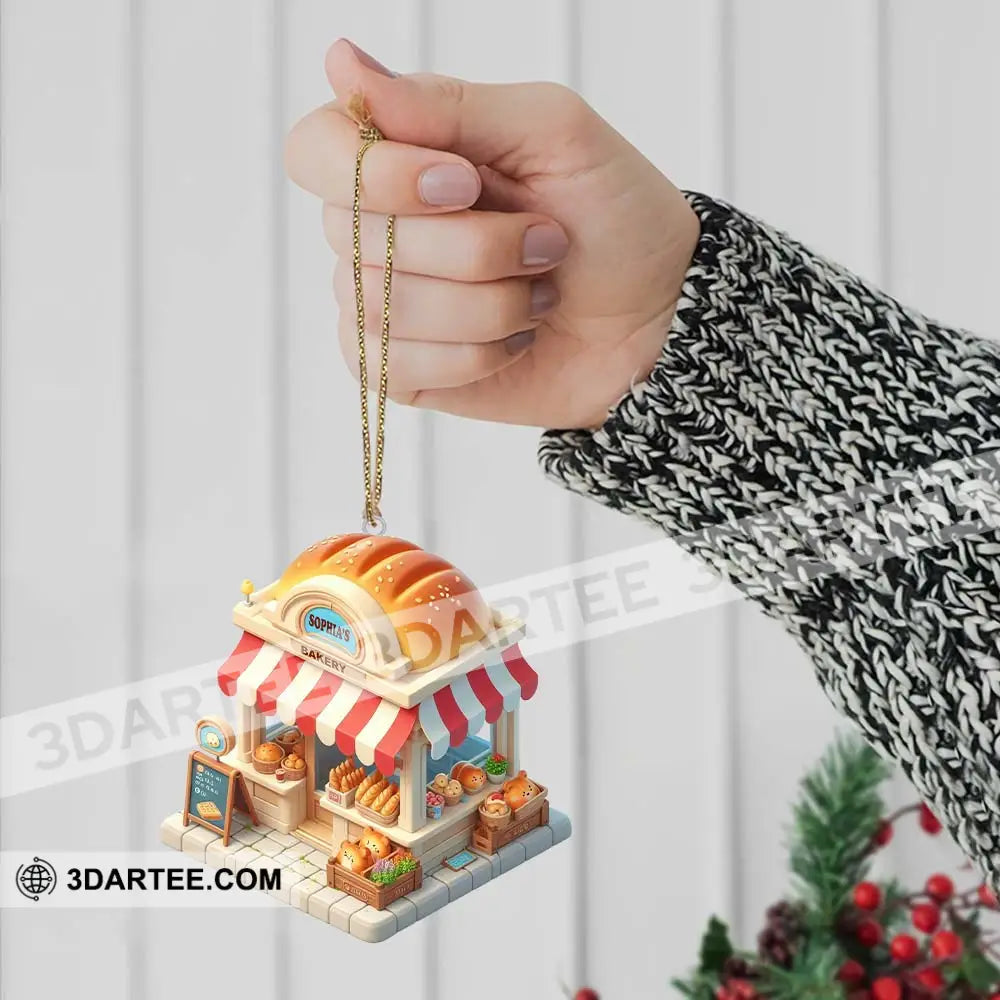 Bread Bakery Christmas Ornament Personalized Ornament Ornament