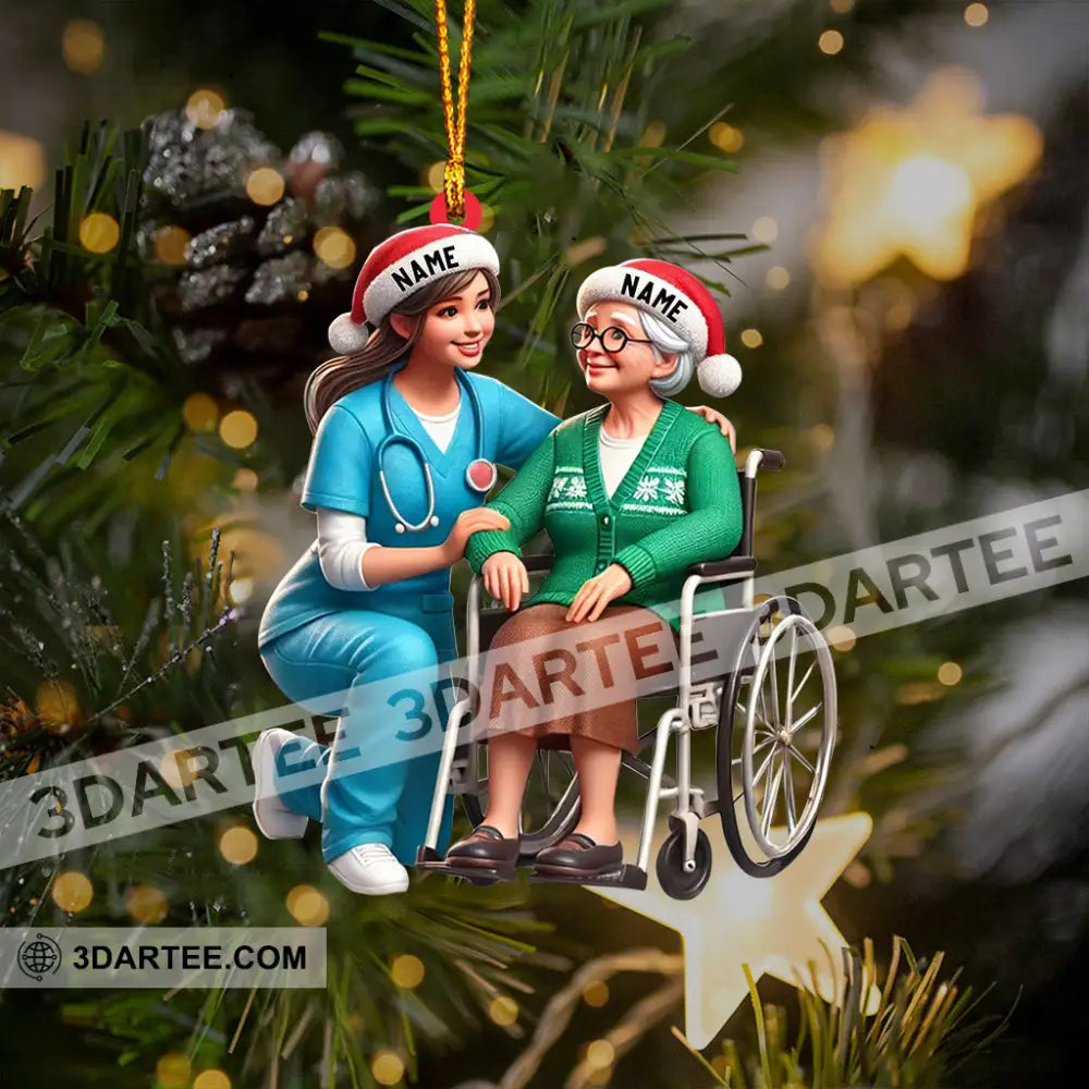 Caring Home Decor Christmas Ornament Personalized Ornament Ornament