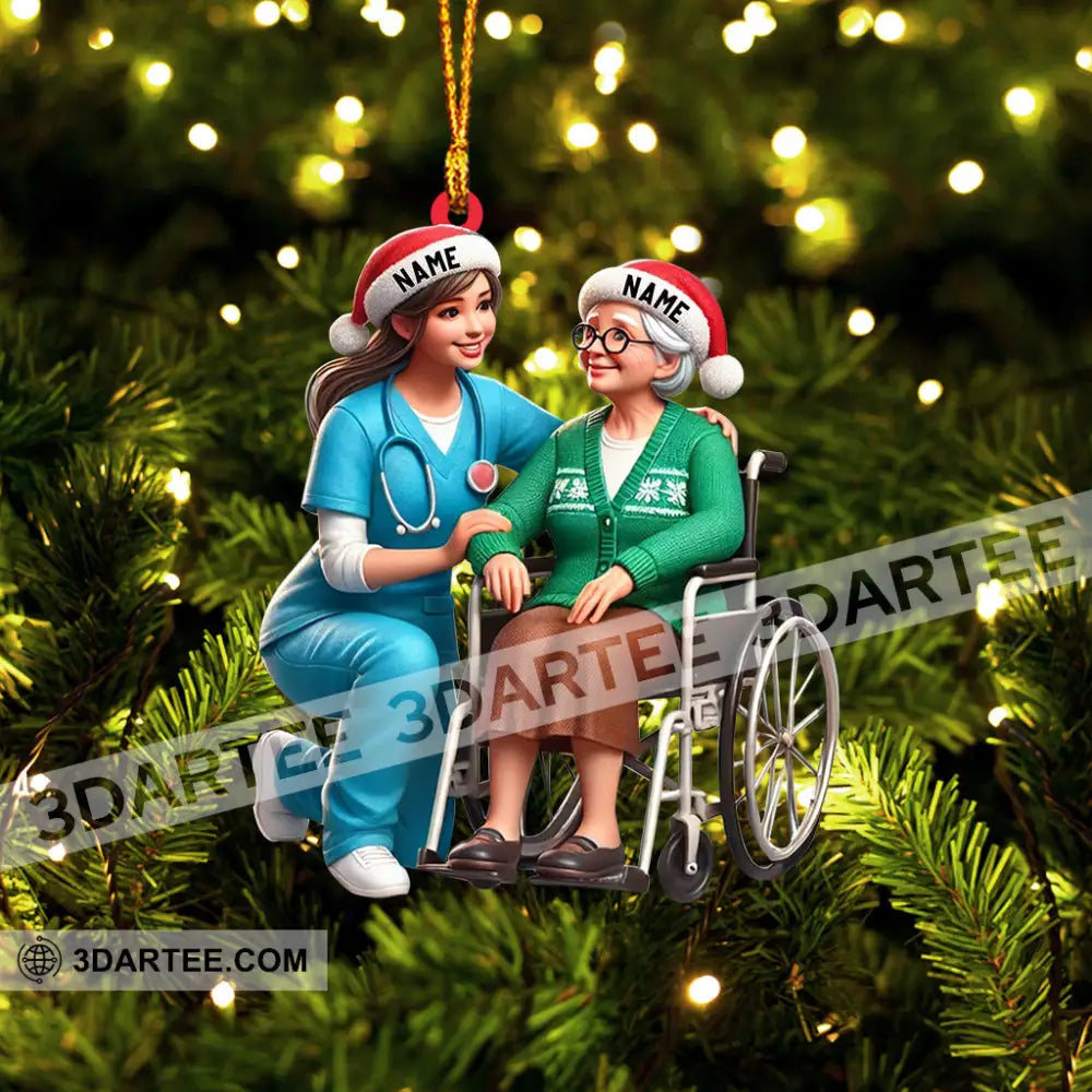 Caring Home Decor Christmas Ornament Personalized Ornament Ornament