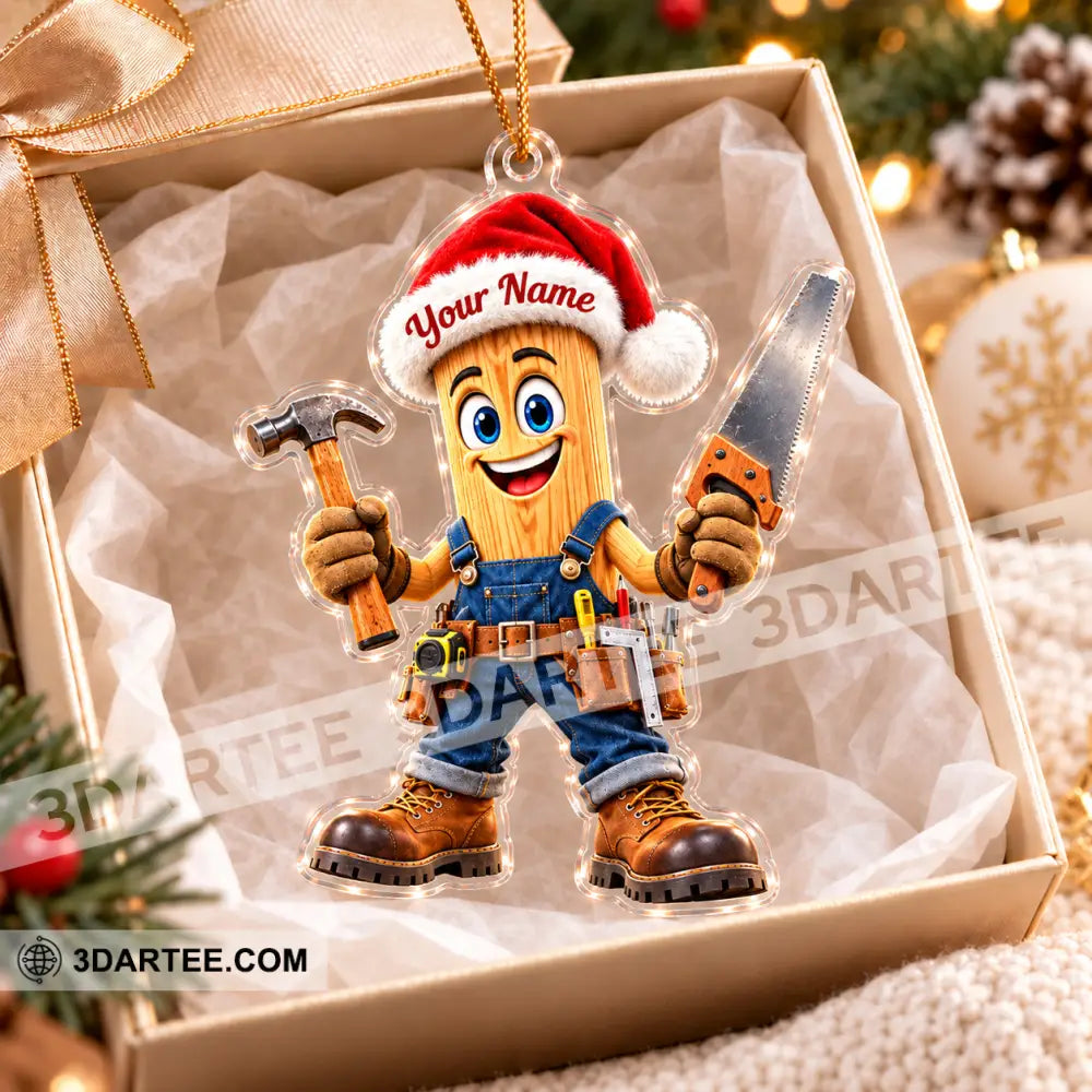Carpenter Home Decor Christmas Ornament Personalized Ornament - Ornament