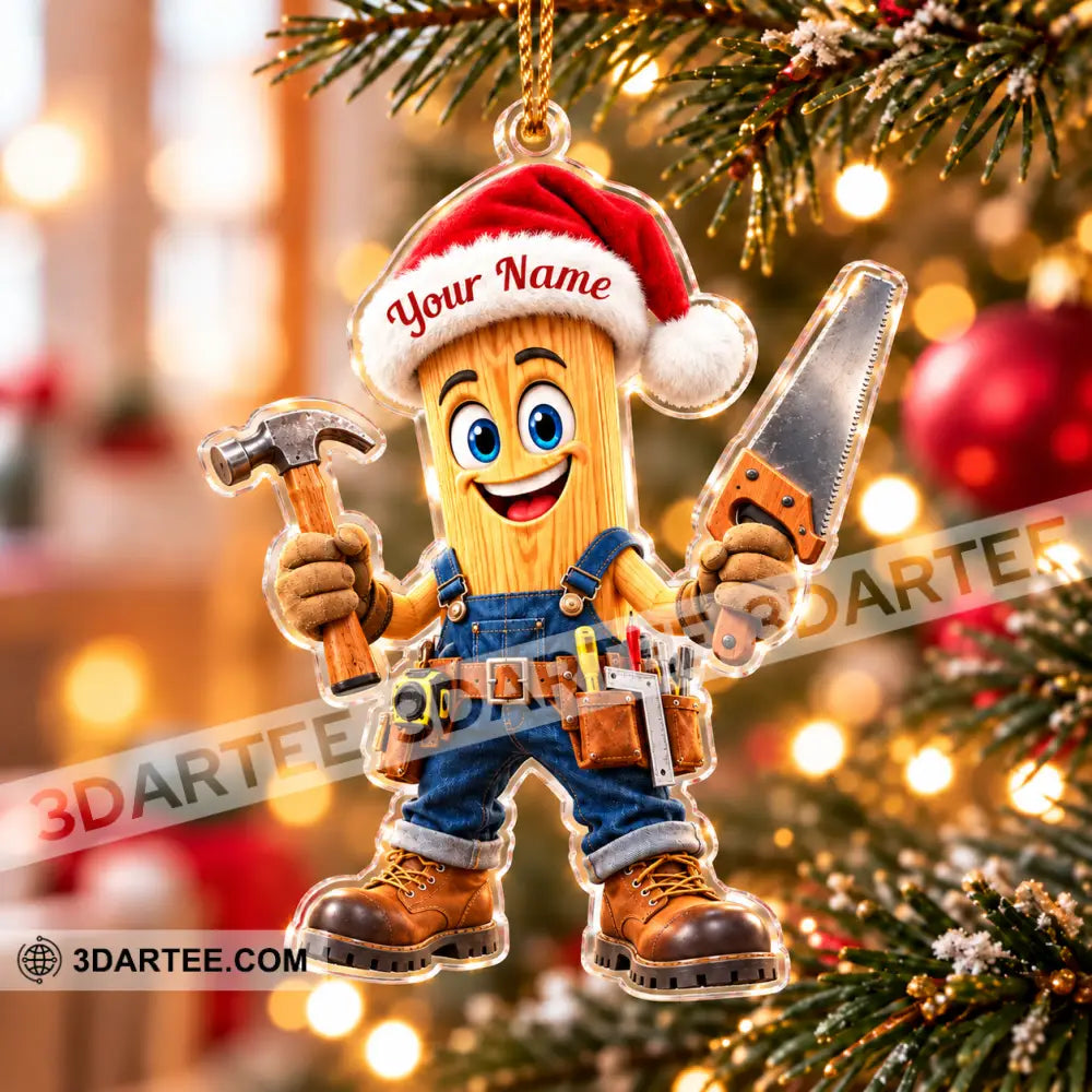 Carpenter Home Decor Christmas Ornament Personalized Ornament - Ornament
