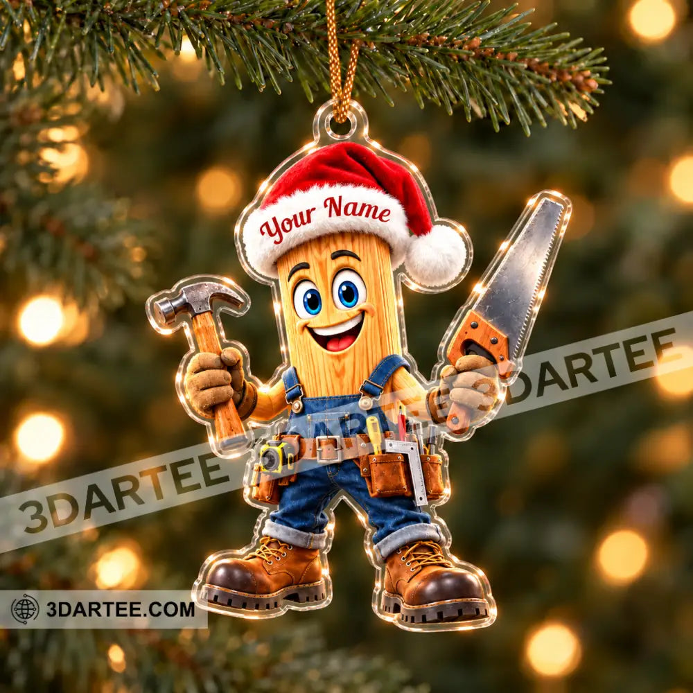 Carpenter Home Decor Christmas Ornament Personalized Ornament - Ornament