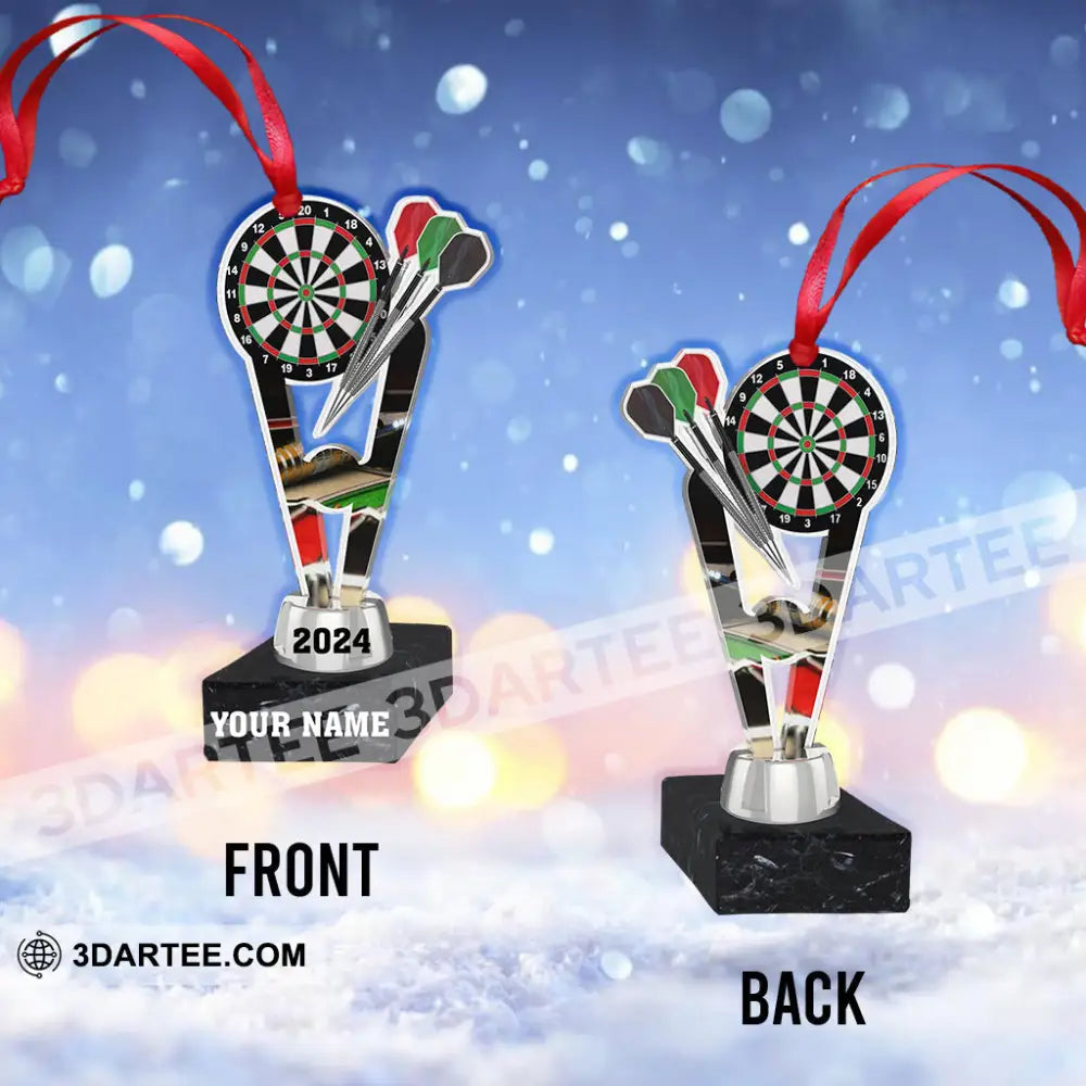 Champion Darts Cup Home Decor Christmas Ornament Personalized Ornament Ornament