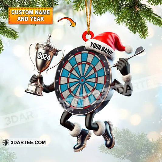 Champion Darts Home Decor Christmas Ornament Personalized Ornament 3.54’’ / 1 Ornament Ornament