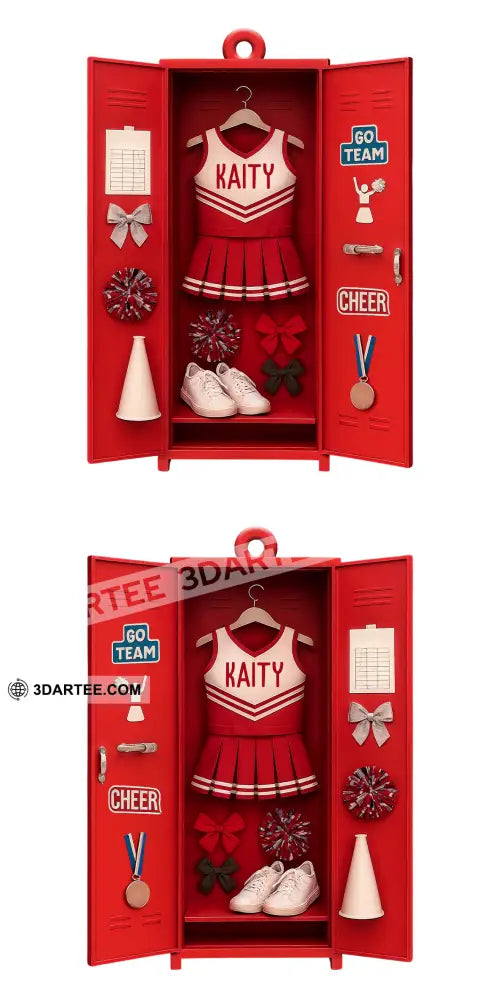 Cheerleader Corner Home Decor Christmas Ornament Personalized Ornament Ornament