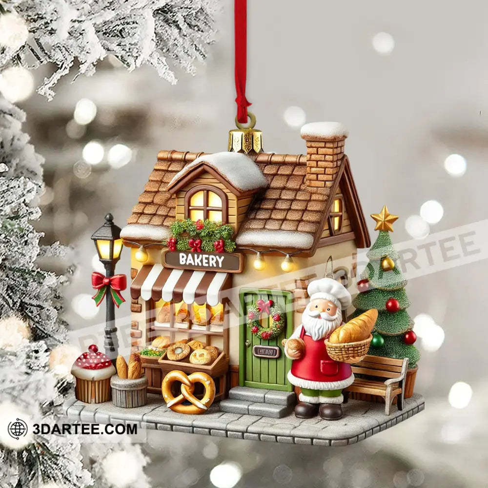 Christmas Bakery Shop Home Decor Christmas Ornament Personalized Ornament Ornament