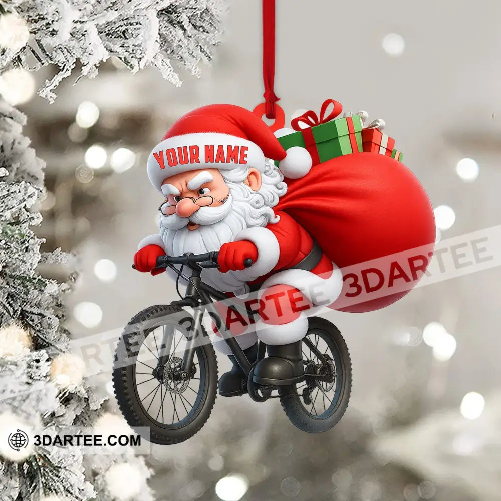 Christmas Bicycle Home Decor Christmas Ornament Personalized Ornament Ornament