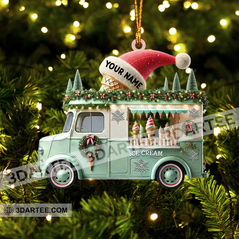 Christmas Car Home Decor Christmas Ornament Personalized Ornament Ornament