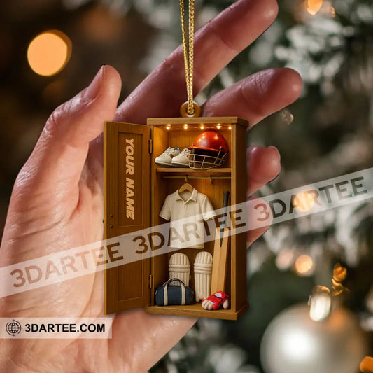 Christmas Cricket Players Home Decor Christmas Ornament Personalized Ornament Ornament