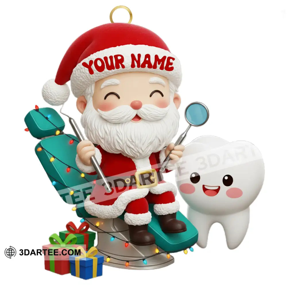 Christmas Dentist Home Decor Christmas Ornament Personalized Ornament Ornament
