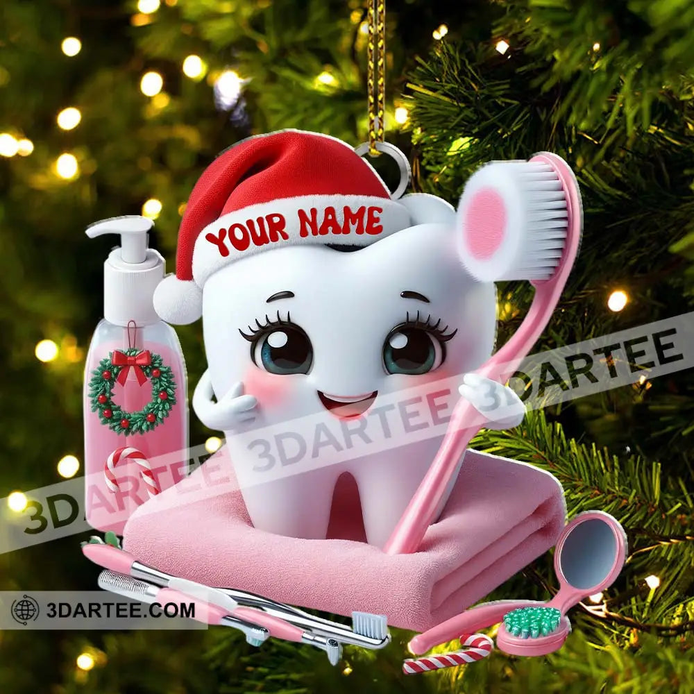 Christmas Dentist Home Decor Christmas Ornament Personalized Ornament Ornament