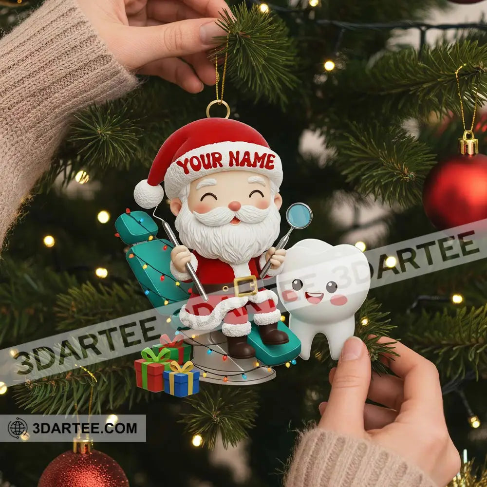 Christmas Dentist Home Decor Christmas Ornament Personalized Ornament Ornament