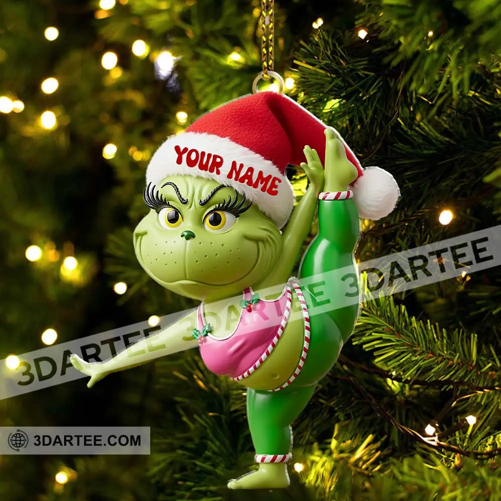 Christmas ELF Yoga Home Decor Christmas Ornament Personalized Ornament Ornament