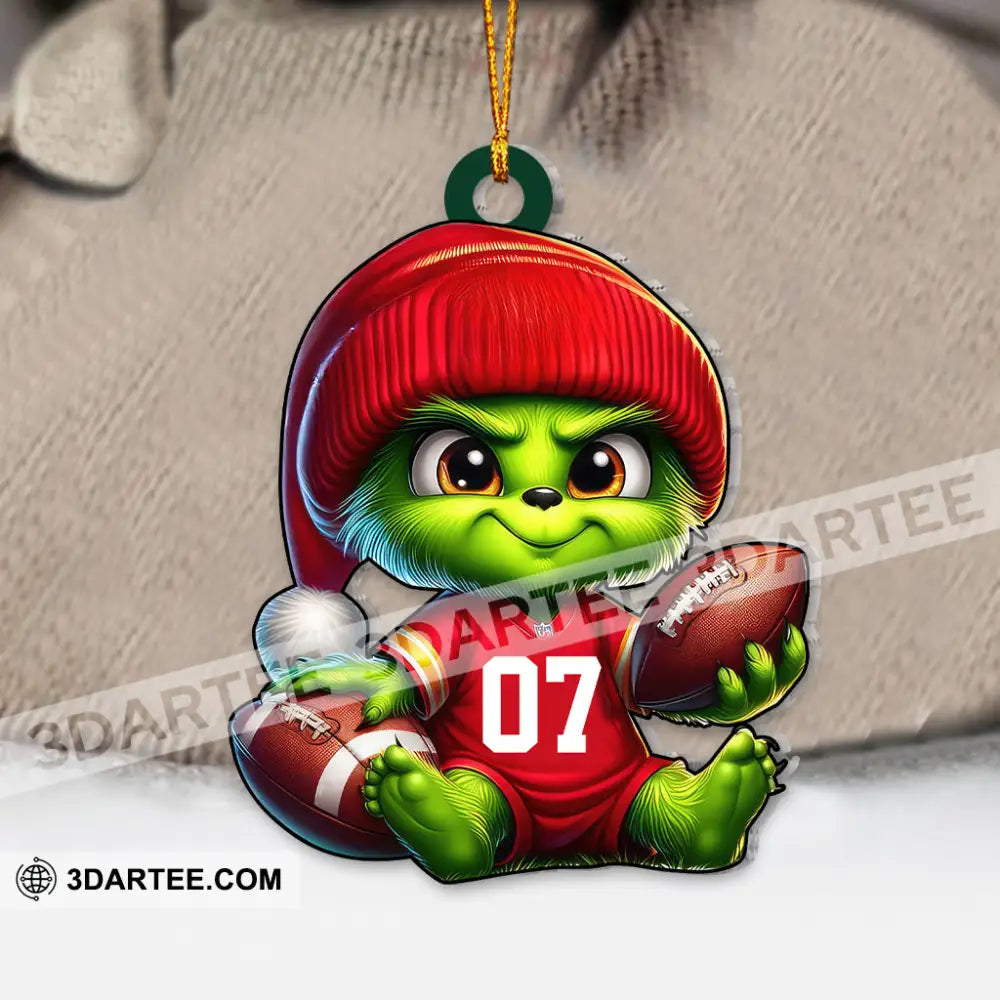 Christmas Gift Custom Ornament Stink Rugby