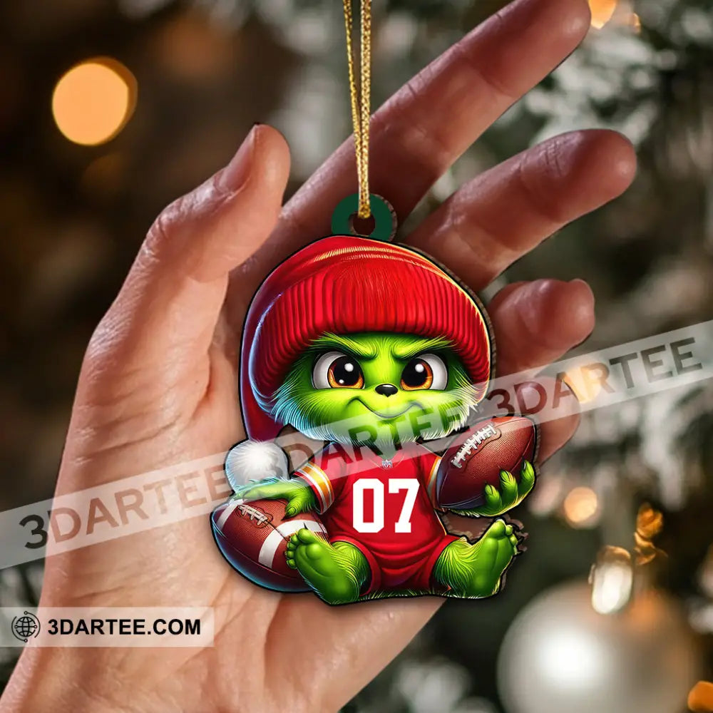 Christmas Gift Custom Ornament Stink Rugby