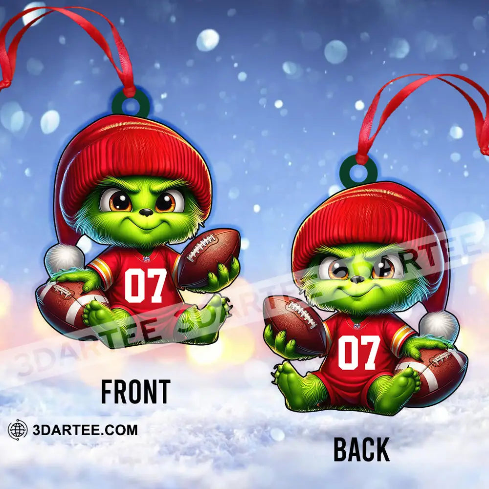 Christmas Gift Custom Ornament Stink Rugby