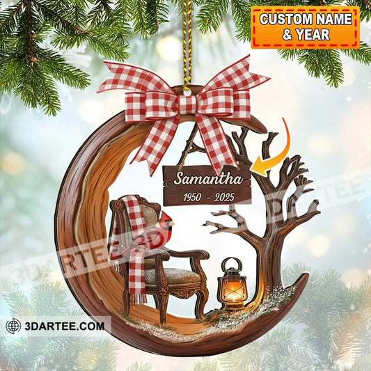 Christmas Memorial Home Decor Christmas Ornament Personalized Ornament 3.54’’ / 1 Ornament Ornament