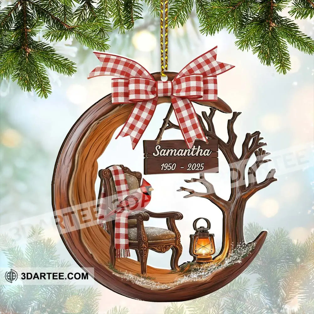 Christmas Memorial Home Decor Christmas Ornament Personalized Ornament Ornament