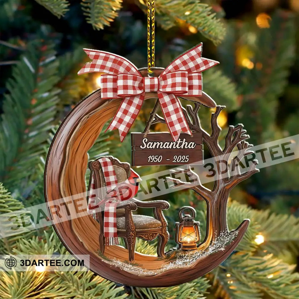 Christmas Memorial Home Decor Christmas Ornament Personalized Ornament Ornament