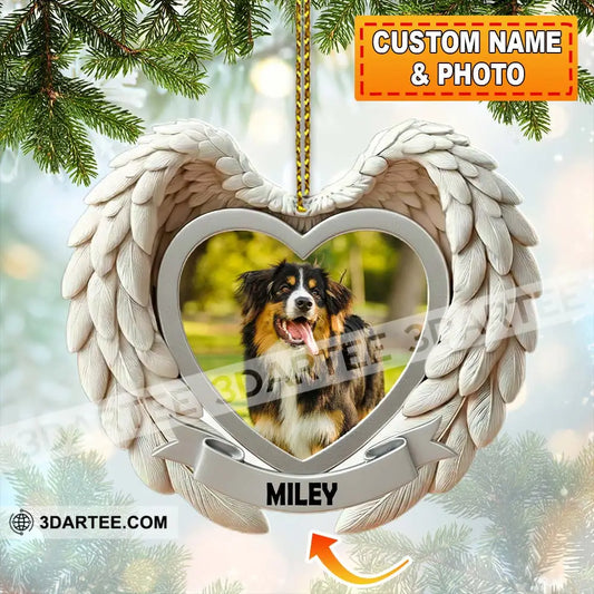 Christmas Memorial Pet Home Decor Christmas Ornament Personalized Ornament 3.54’’ / 1 Ornament Ornament