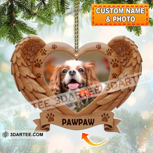 Christmas Memorial Pet Home Decor Christmas Ornament Personalized Ornament 3.54’’ / 1 Ornament Ornament