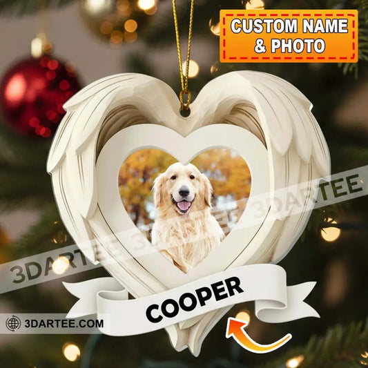 Christmas Memorial Pet Home Decor Christmas Ornament Personalized Ornament 3.54’’ / 1 Ornament Ornament