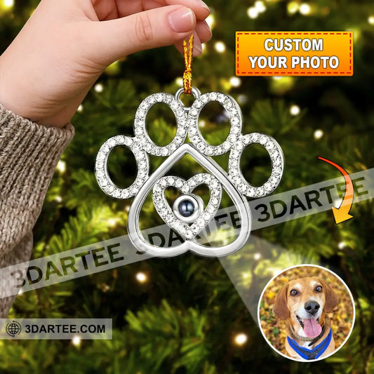 Christmas Memorial Pet Home Decor Christmas Ornament Personalized Ornament 3.54’’ / 1 Ornament Ornament