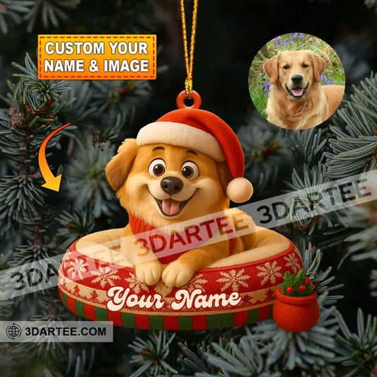 Christmas Pet Home Decor Christmas Ornament Personalized Ornament 3.54’’ / 1 Ornament Ornament