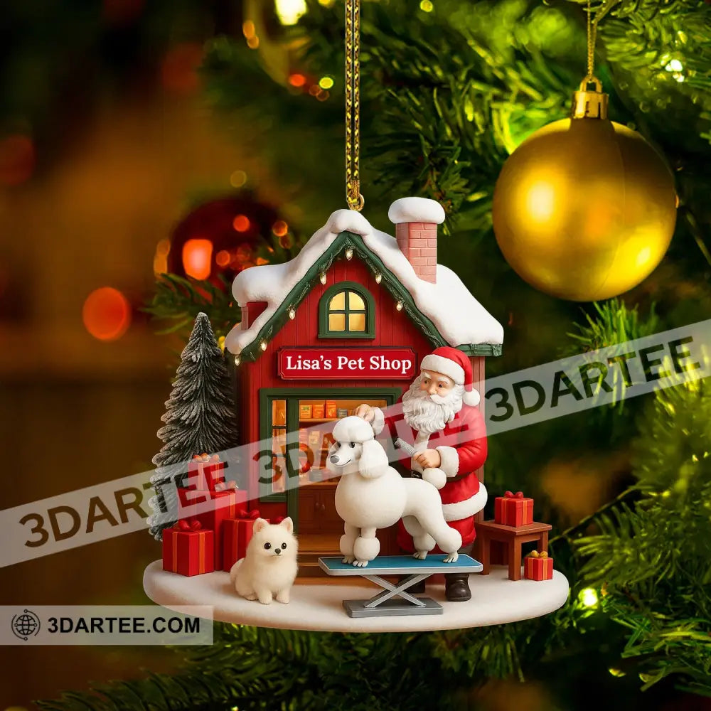 Christmas Pet Shop Home Decor Christmas Ornament Personalized Ornament Ornament