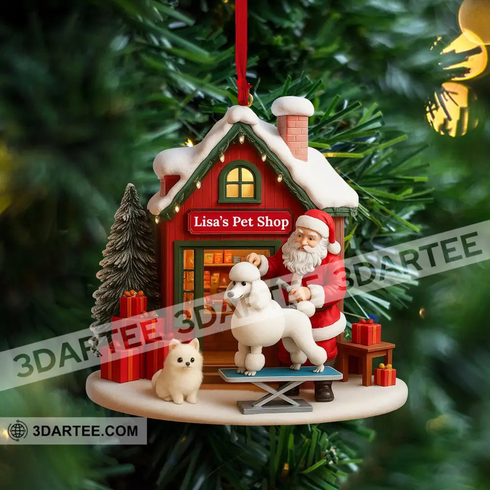 Christmas Pet Shop Home Decor Christmas Ornament Personalized Ornament Ornament