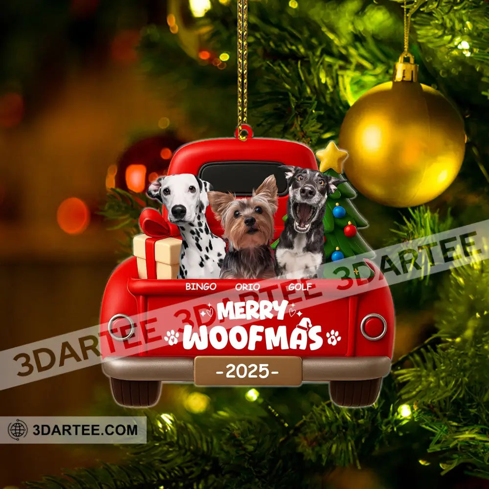 Christmas Pets On Car Home Decor Christmas Ornament Personalized Ornament Ornament