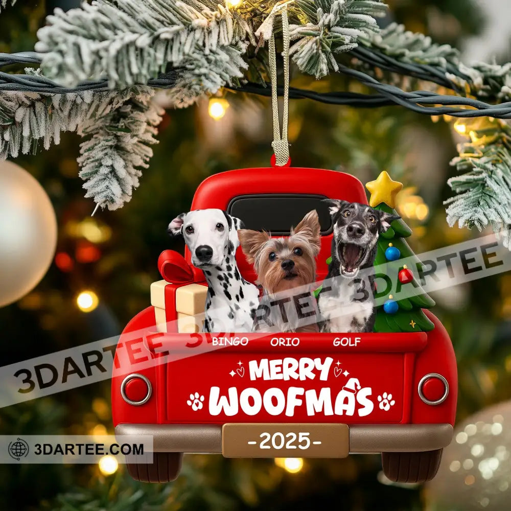Christmas Pets On Car Home Decor Christmas Ornament Personalized Ornament Ornament