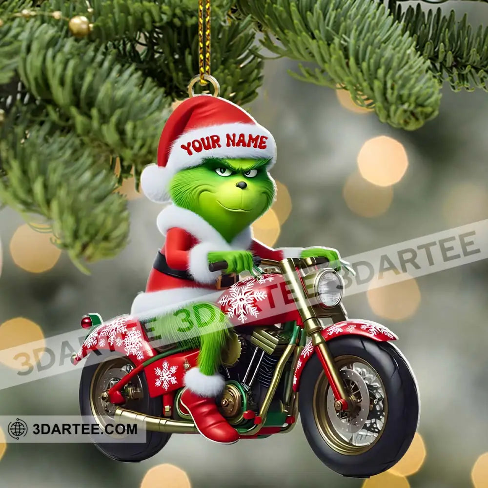 Christmas Rider ELF Home Decor Christmas Ornament Personalized Ornament Ornament