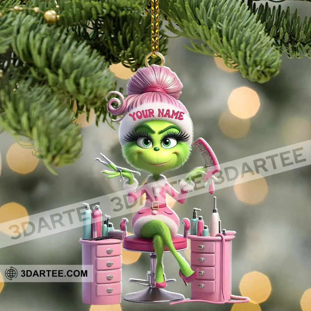 Christmas Slay Lady ELF Home Decor Christmas Ornament Personalized Ornament Ornament