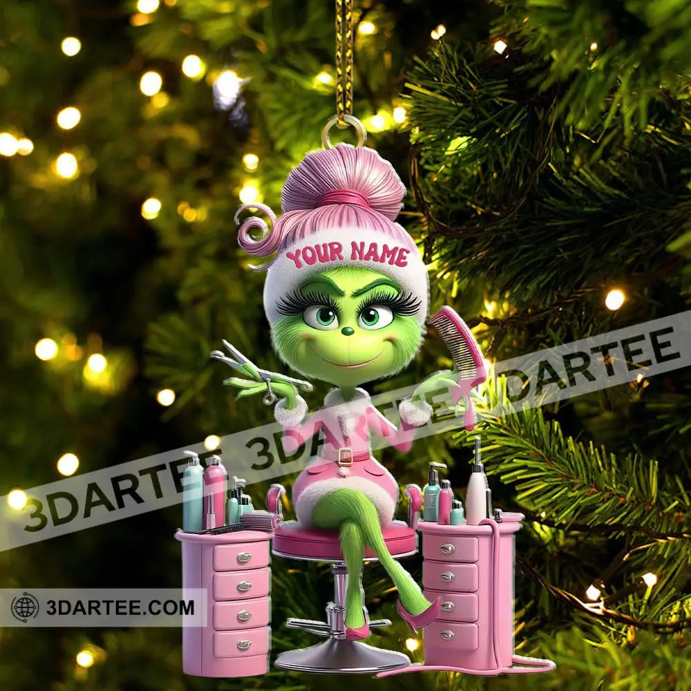 Christmas Slay Lady ELF Home Decor Christmas Ornament Personalized Ornament Ornament