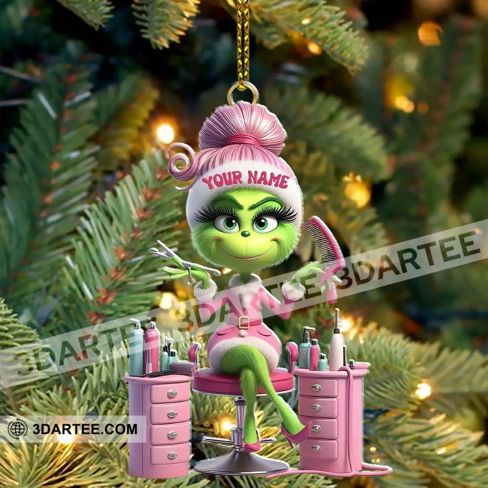 Christmas Slay Lady ELF Home Decor Christmas Ornament Personalized Ornament Ornament